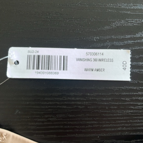 NWT Soma vanishing 360 wireless bra 40d Warm Amber - Picture 3 of 6